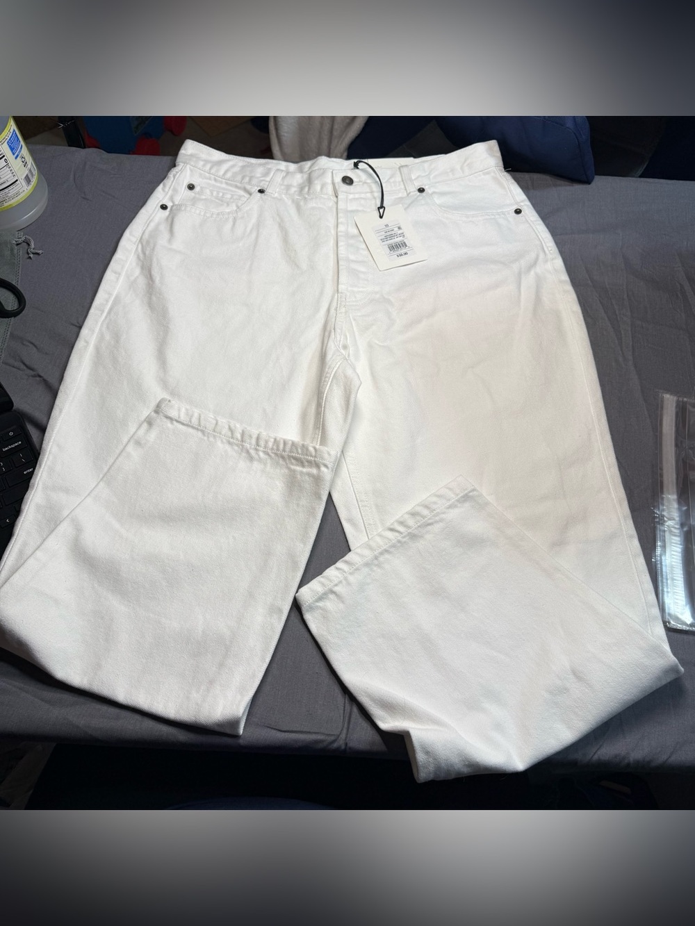 KBB By Kahlana White Denim Pants